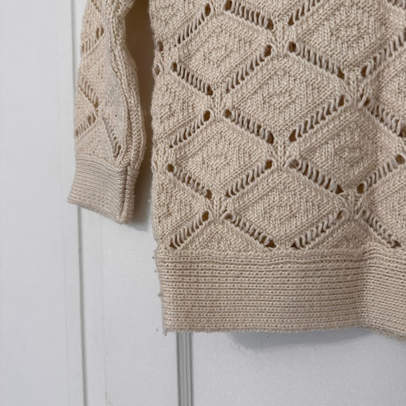 White wool cardigan - Picture 3 of 3